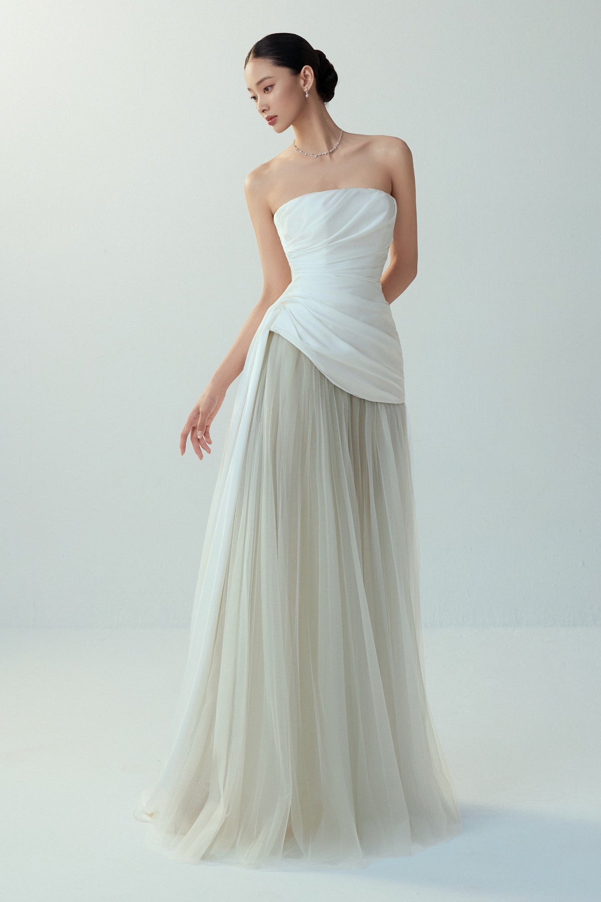Lune Draped Maxi Dress