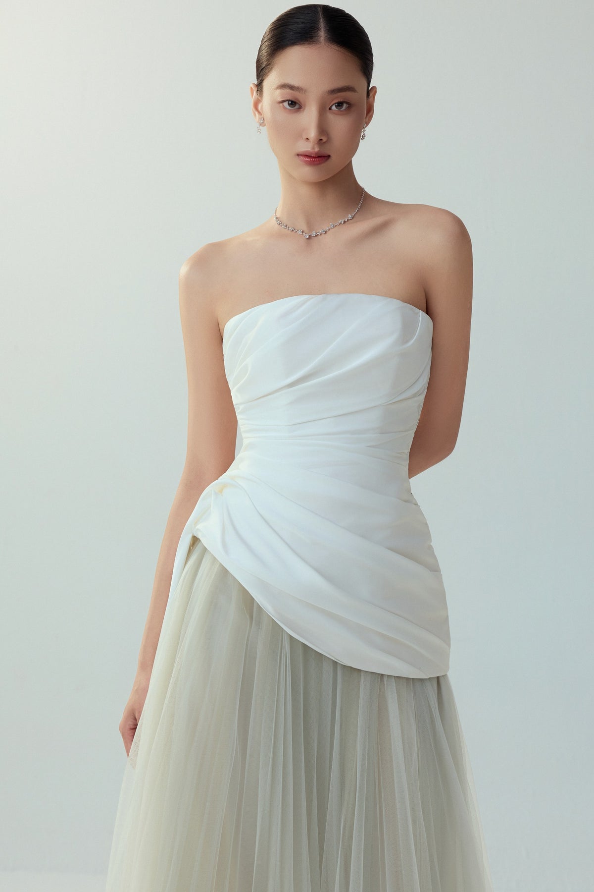 Lune Draped Maxi Dress