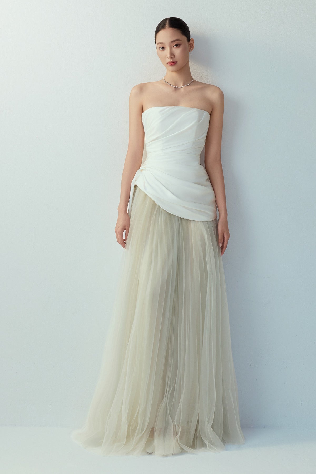 Lune Draped Maxi Dress