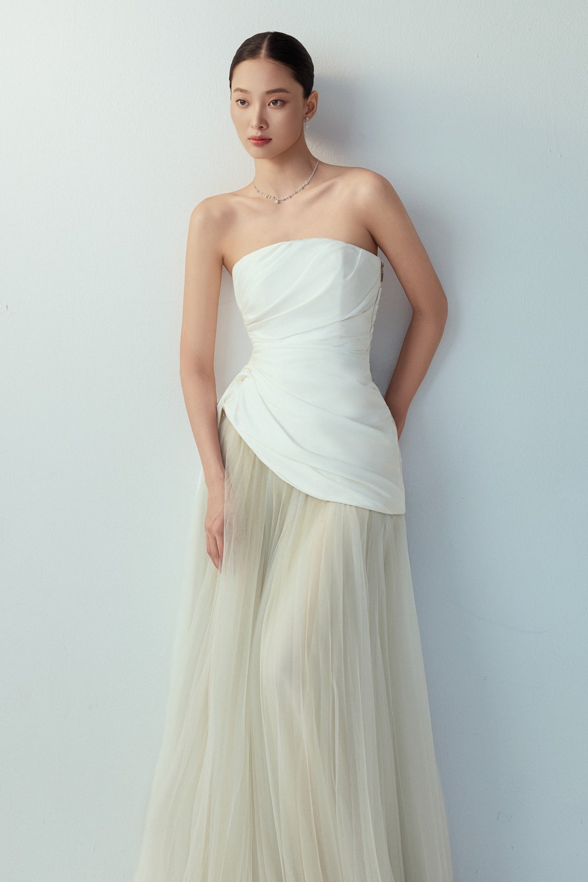 Lune Draped Maxi Dress