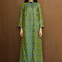 Tu Ha Trapezoid Round Neck Silk Ankle Length Ao Dai