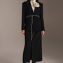 Emmy Straight Notch Lapel Twill Blazer