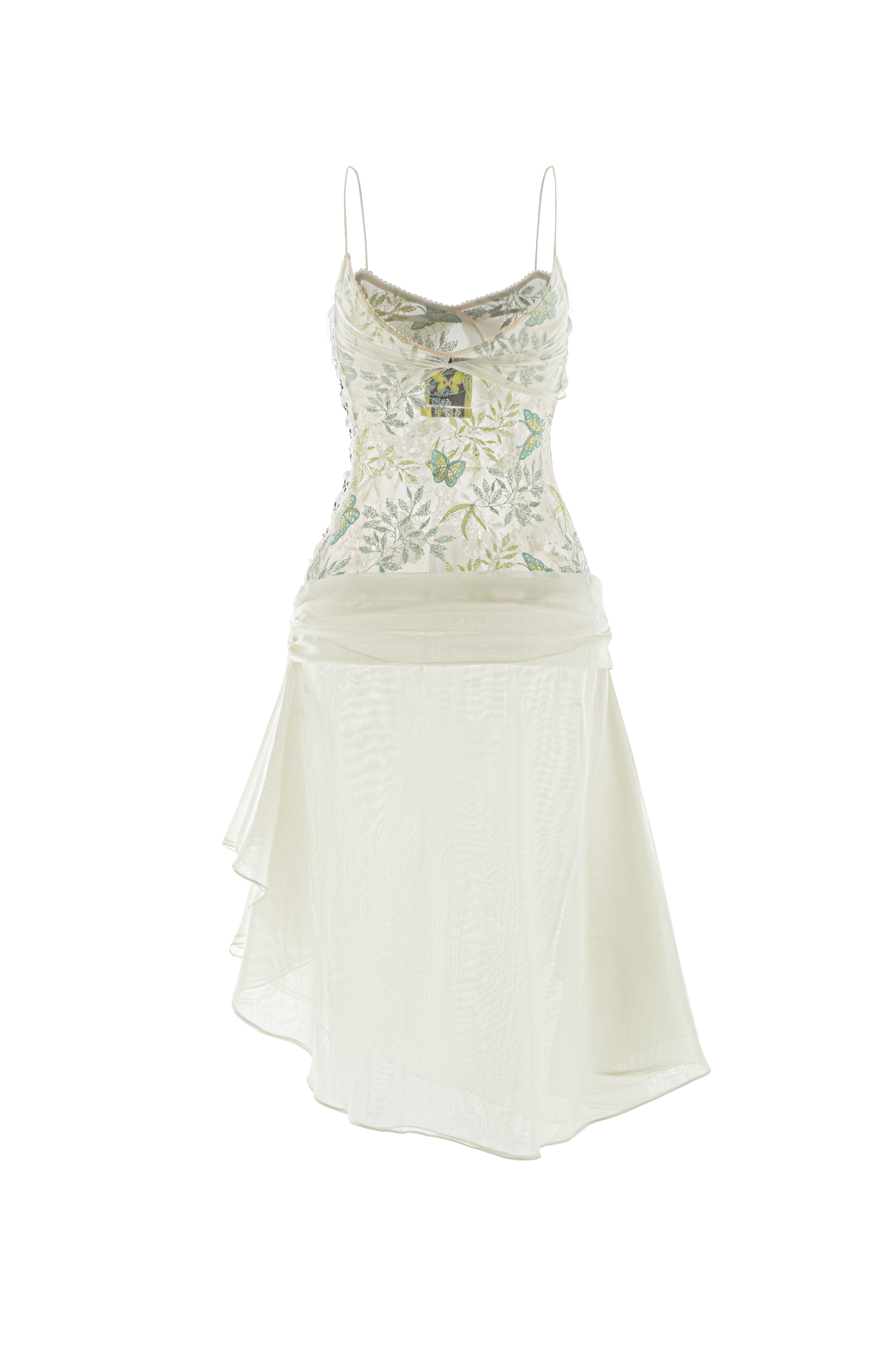 drop waist dress knee length Knee-Length Linen Dress