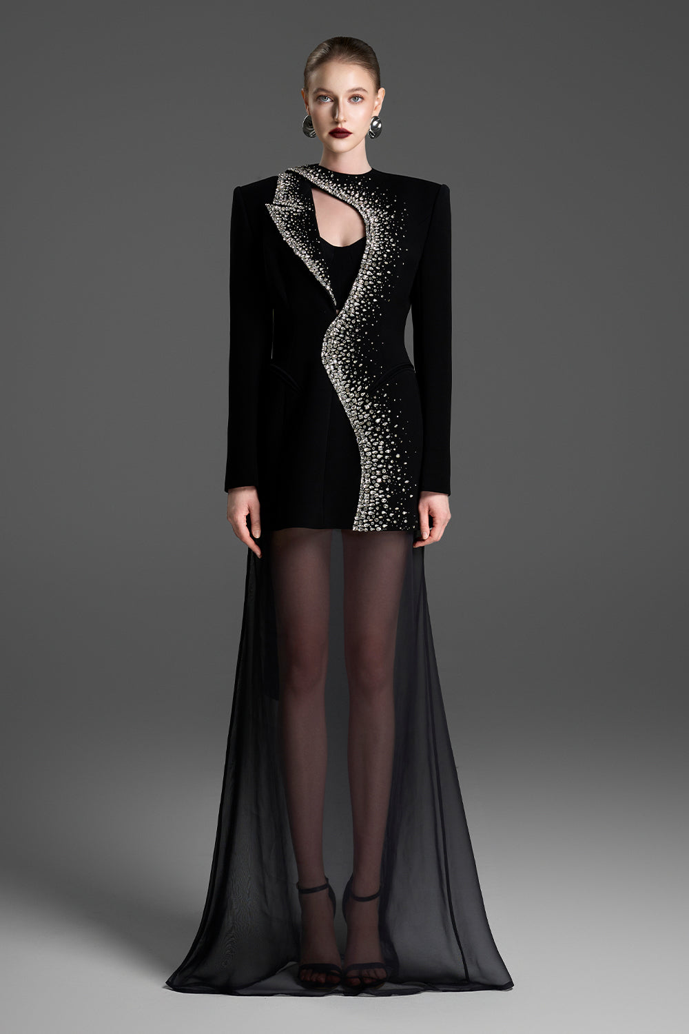 Lainey Straight Chiffon Skirt - MEAN BLVD