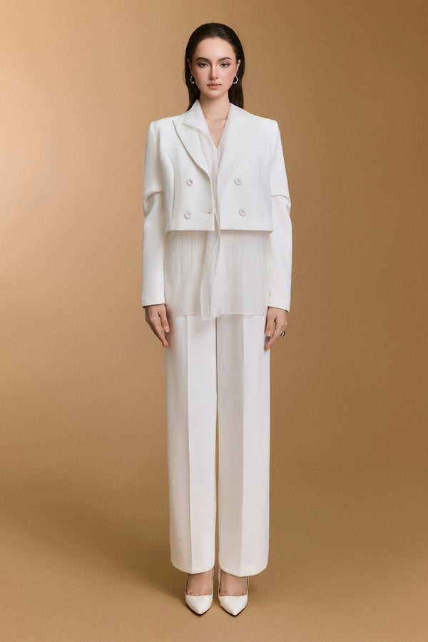 Lala Straight Cotton Jacket - MEAN BLVD