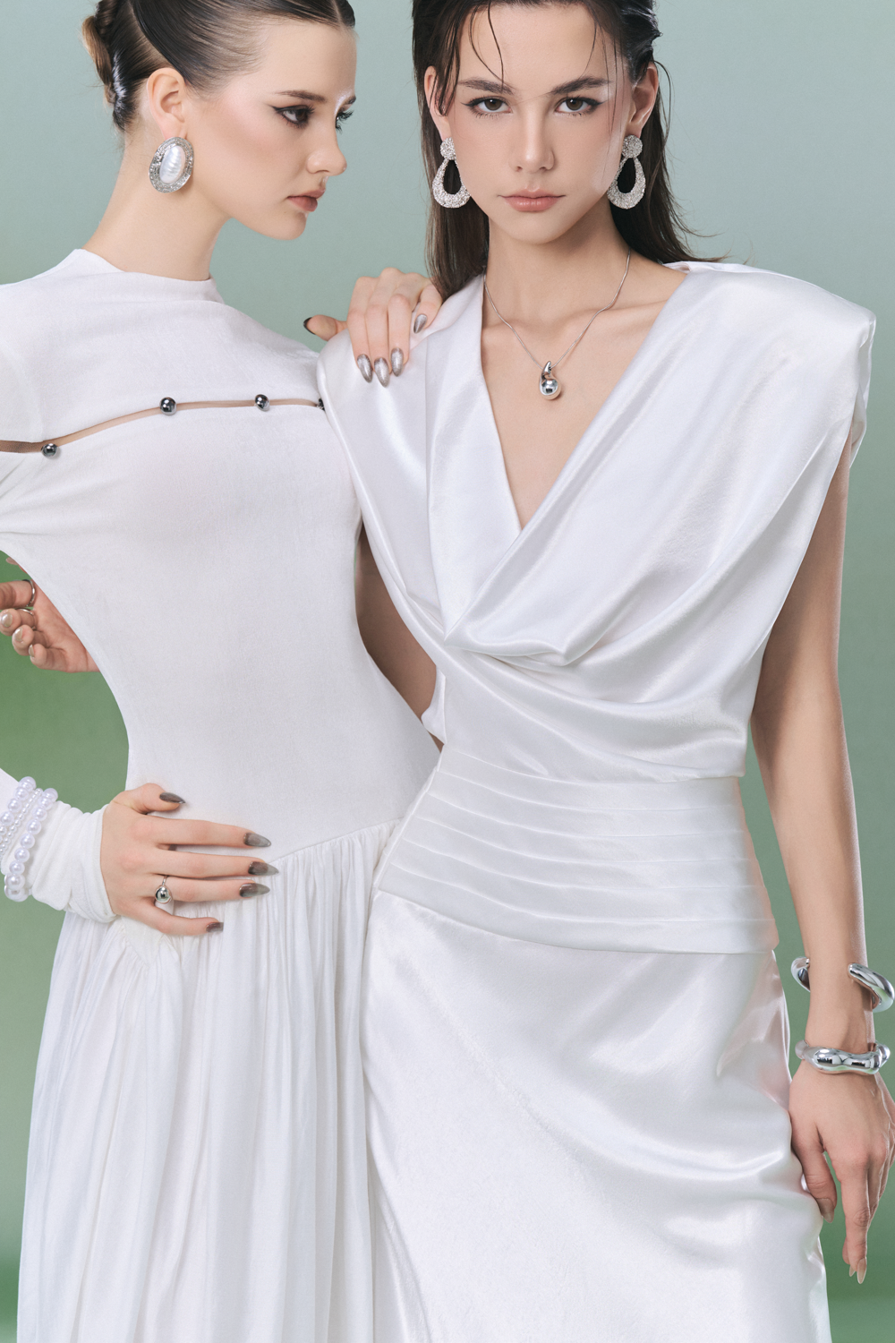 Eleanor Cowl Draped Maxi Dress