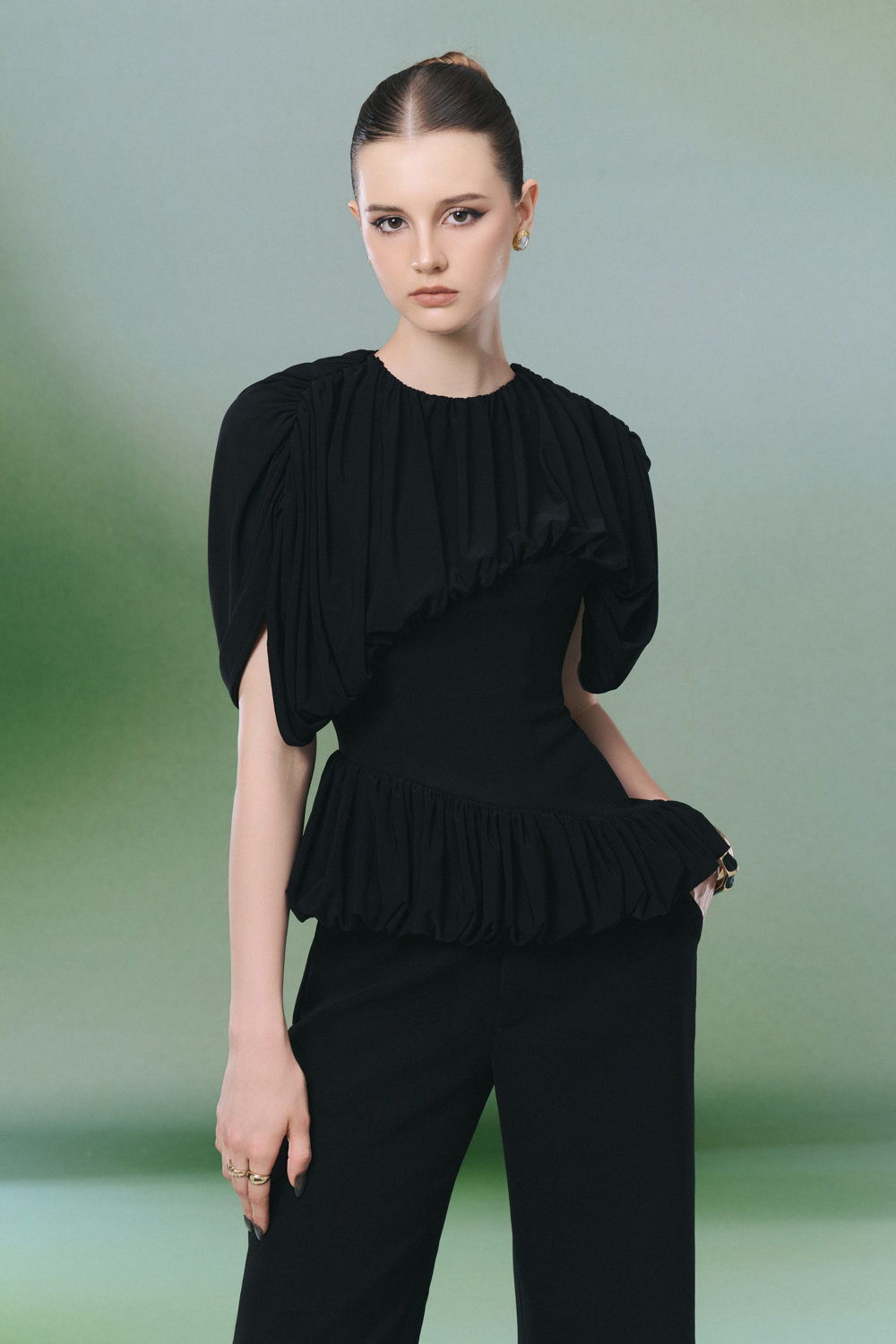 Dolcetti Puff Sleeve Gathering Set