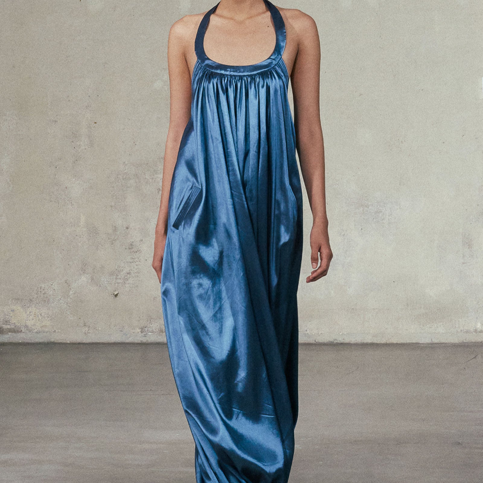 Lam Phien Halter Maxi Dress - MEAN BLVD