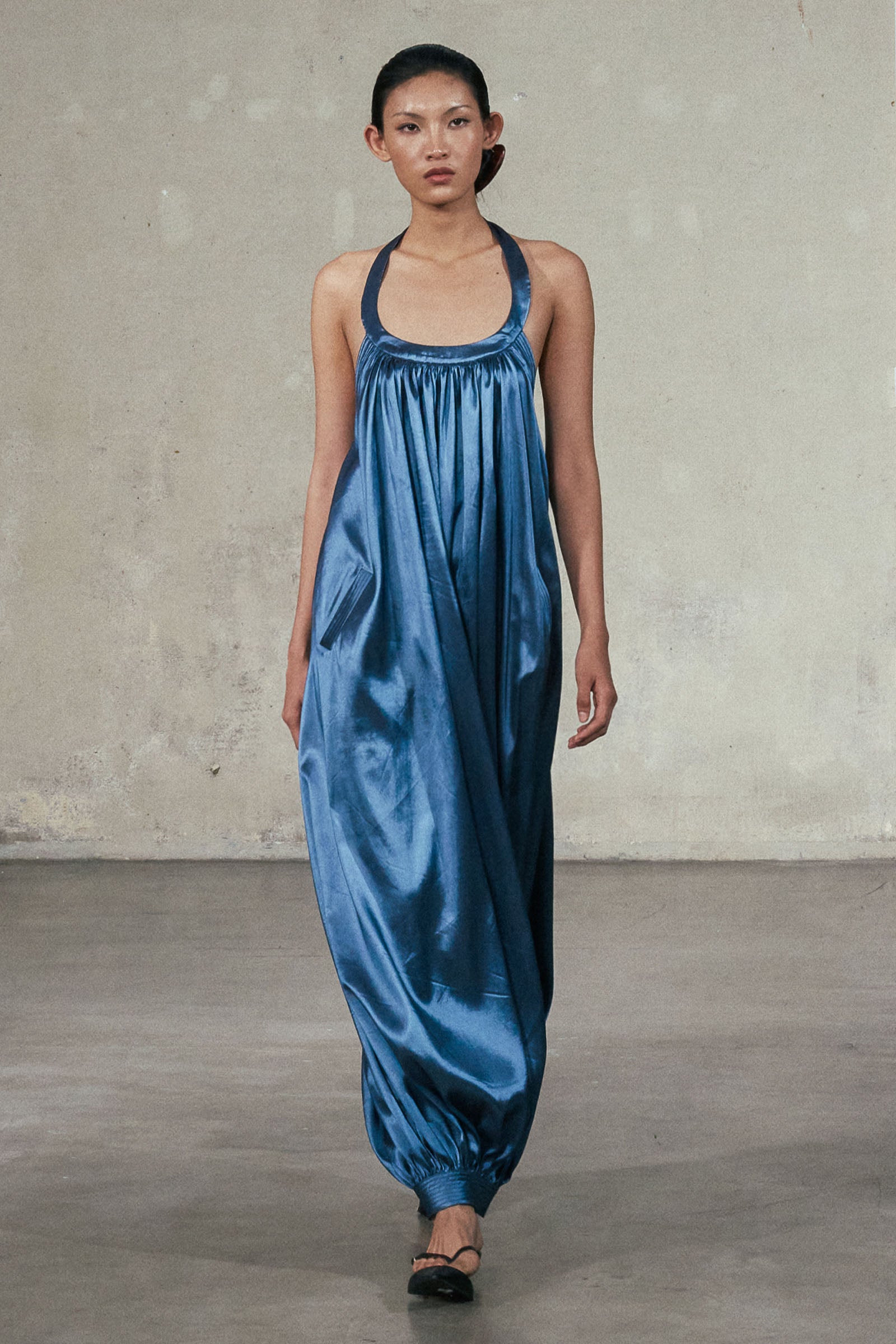 Lam Phien Halter Maxi Dress - MEAN BLVD