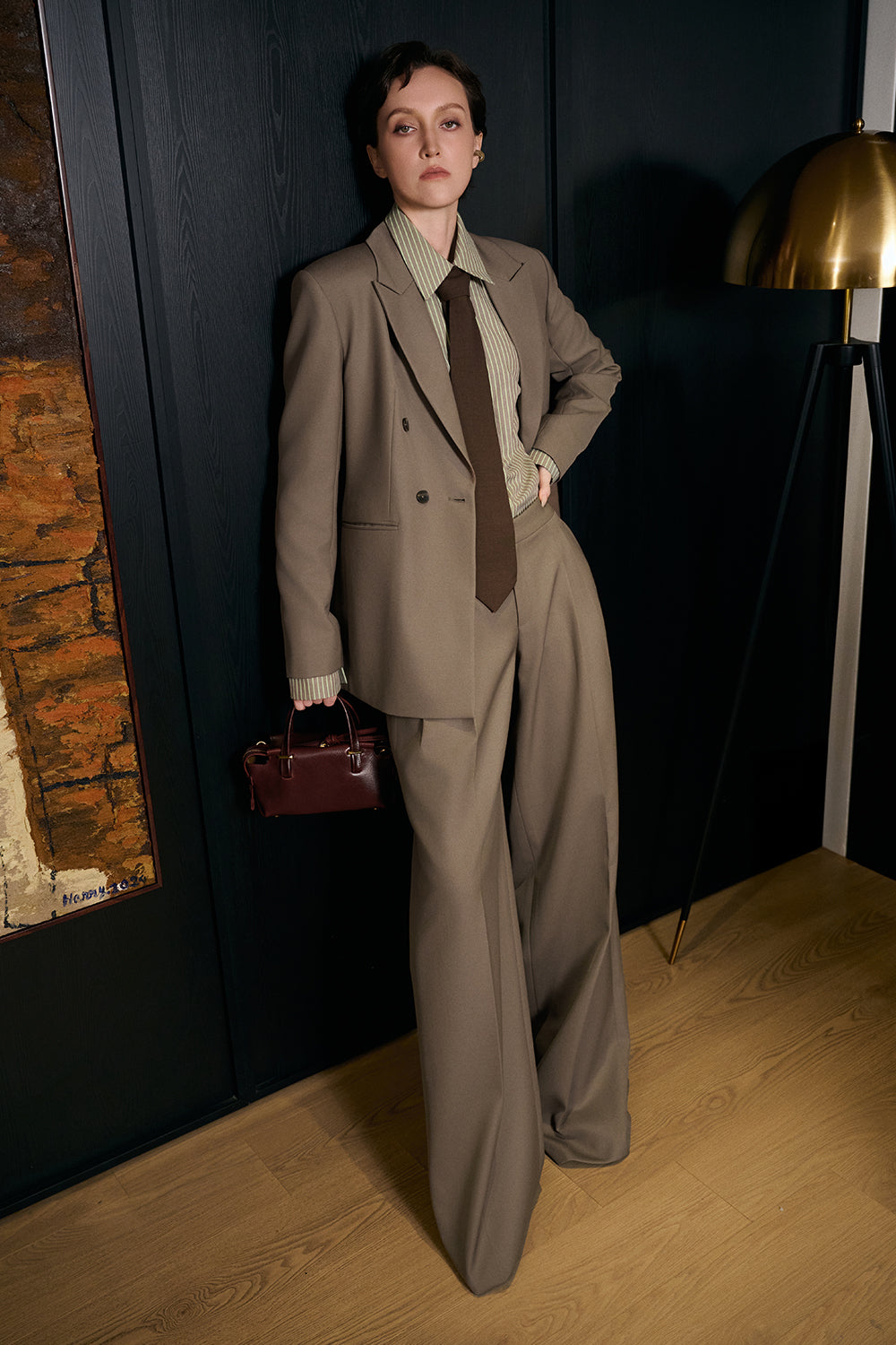 Langham Straight Twill Pants