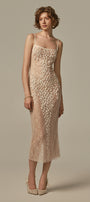 Larme Bead Midi Dress - MEAN BLVD