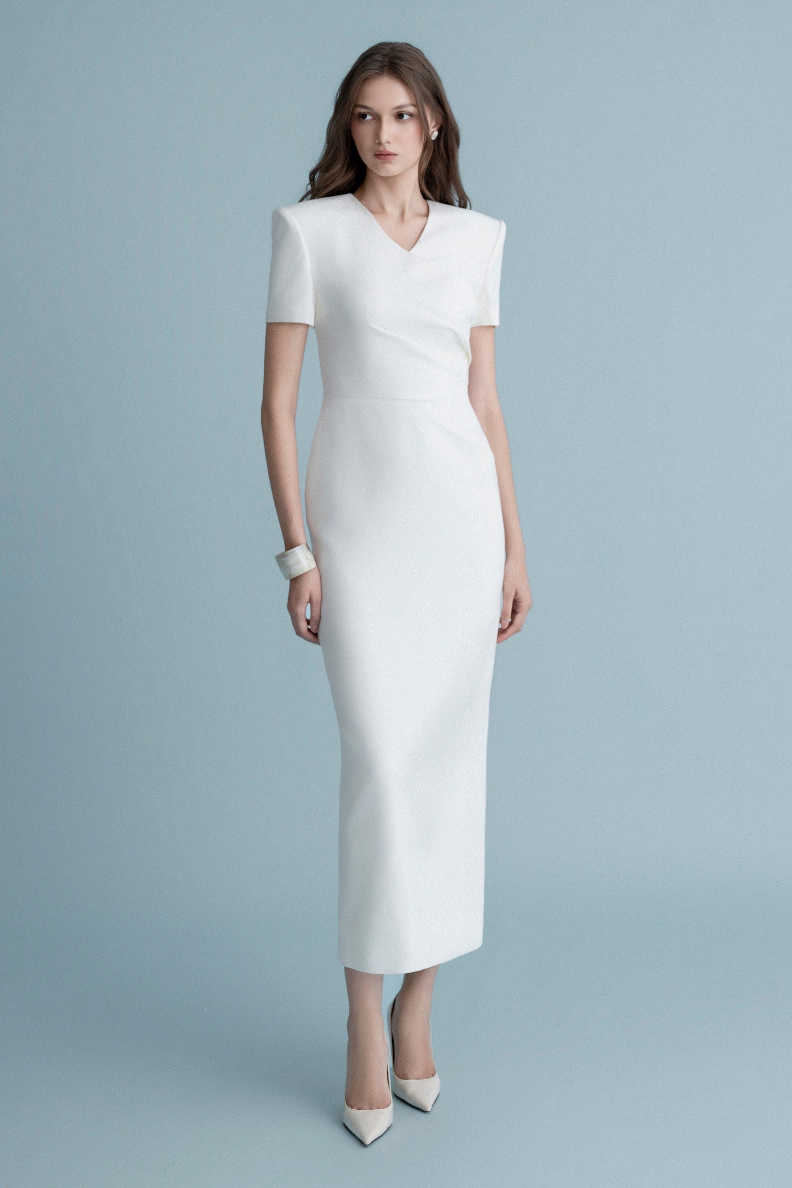 Bonn Draped Midi Dress