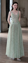Lecia Scoop Neck Maxi Dress - MEAN BLVD