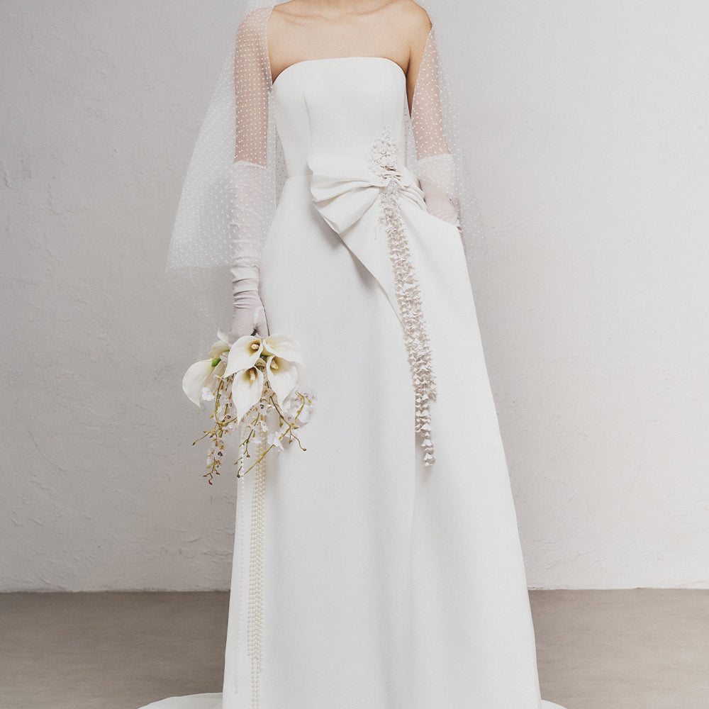 Leejei Ribbon Maxi Dress - MEAN BLVD