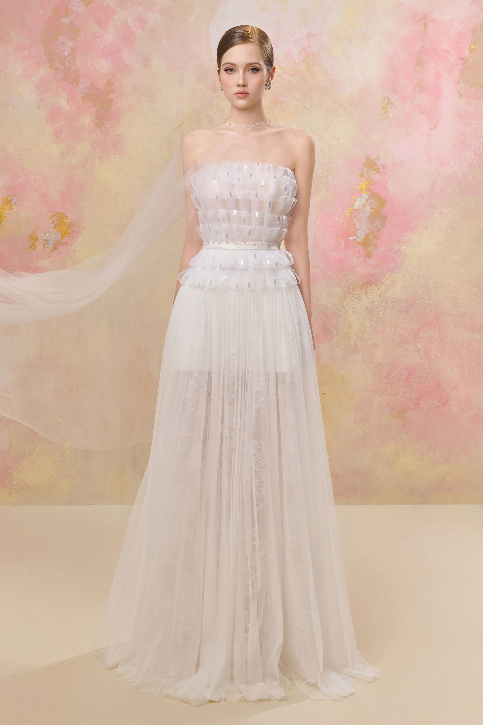 Leona Ruffle Maxi Dress - MEAN BLVD