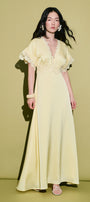 Leonora Butterfly Sleeve Maxi Dress - MEAN BLVD