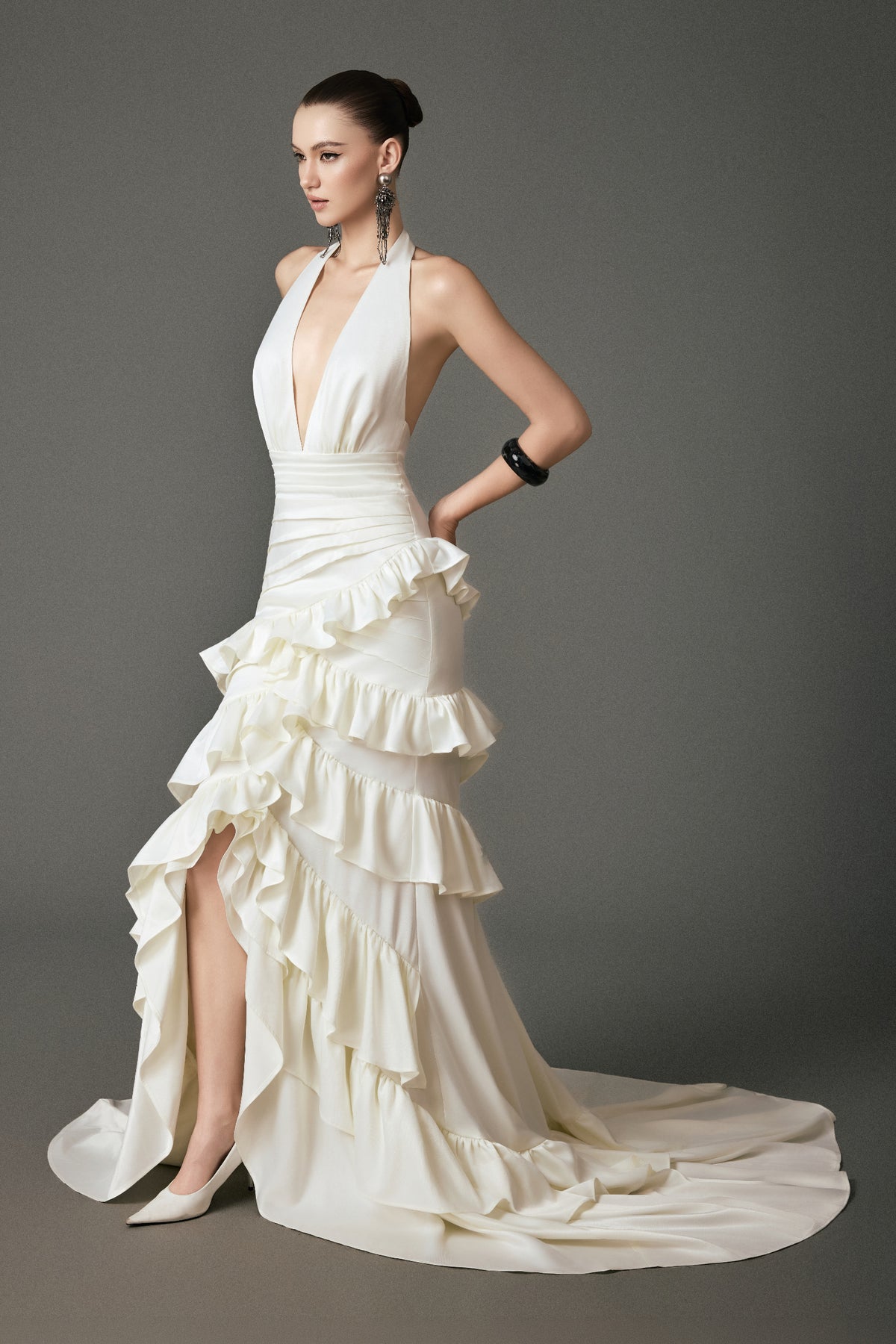 Lex Ruffle Maxi Dress