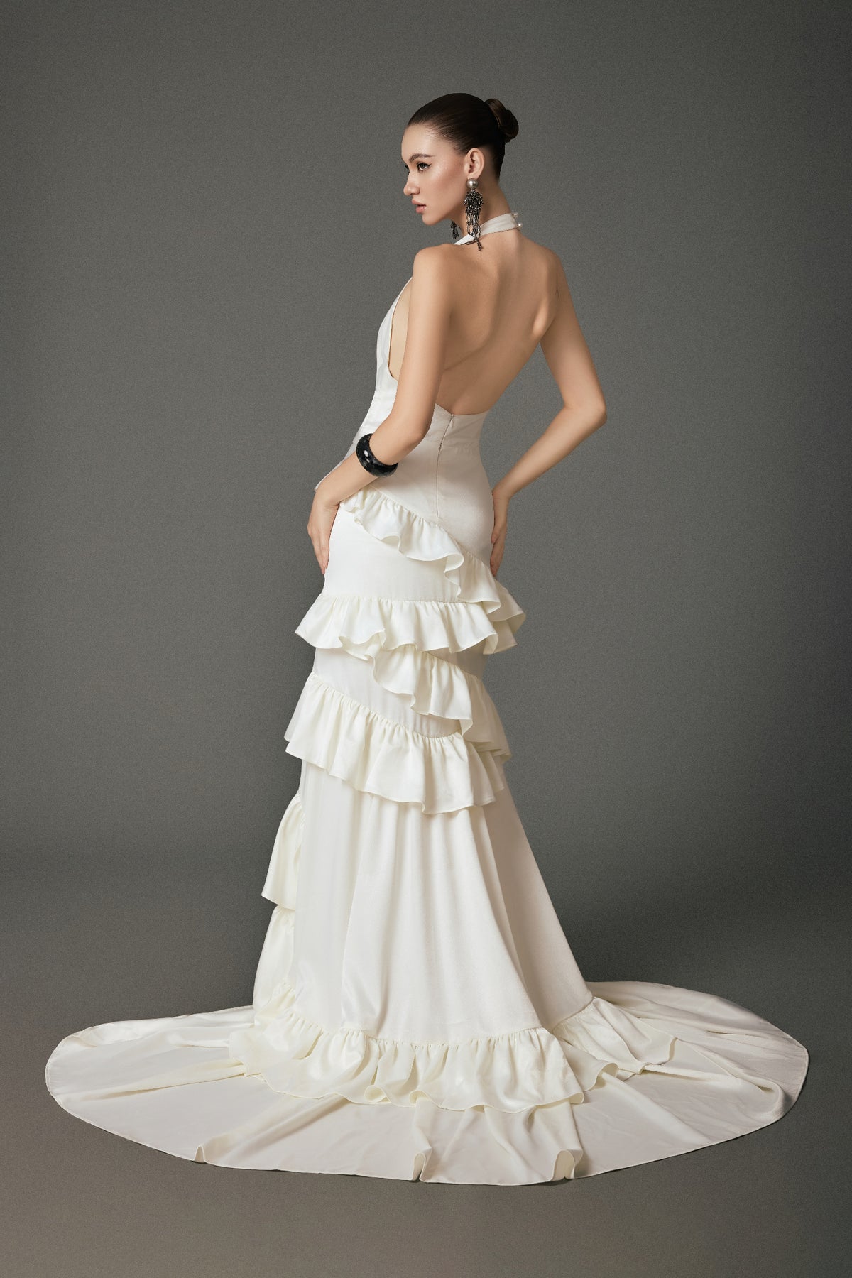 Lex Ruffle Maxi Dress