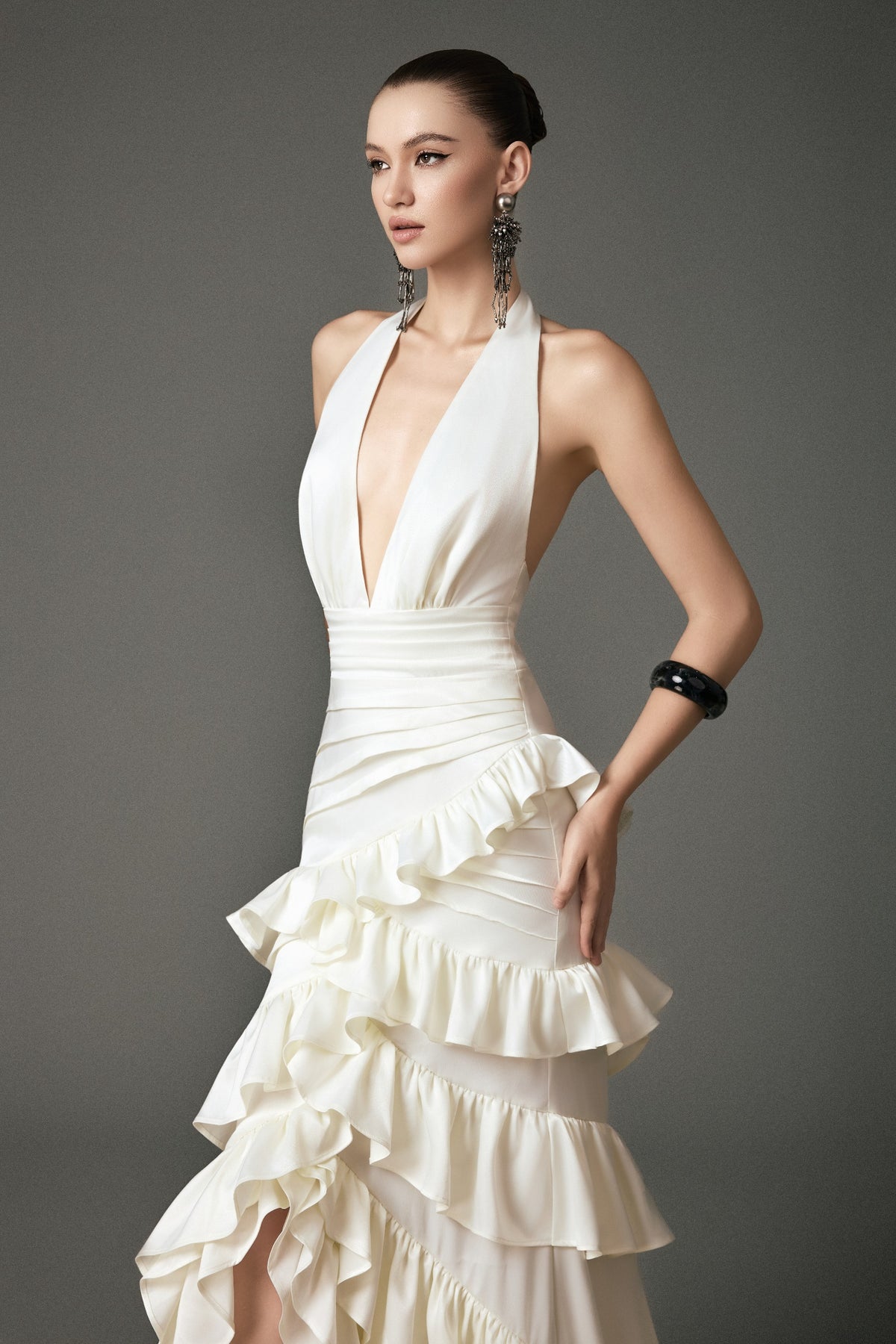Lex Ruffle Maxi Dress