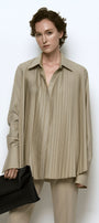 Lia Pleated Shirt - MEAN BLVD