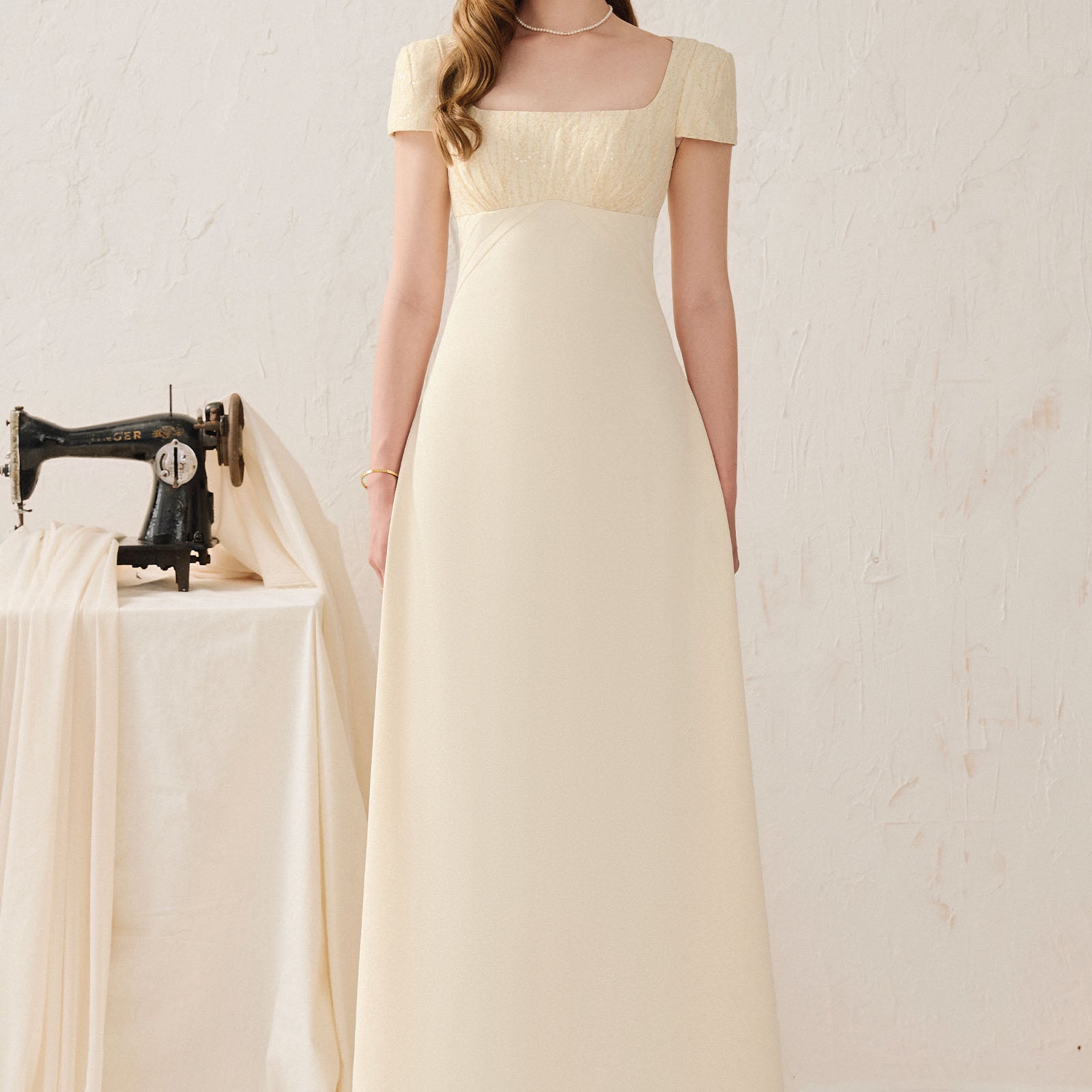 Liara Square Neck Maxi Dress - MEAN BLVD