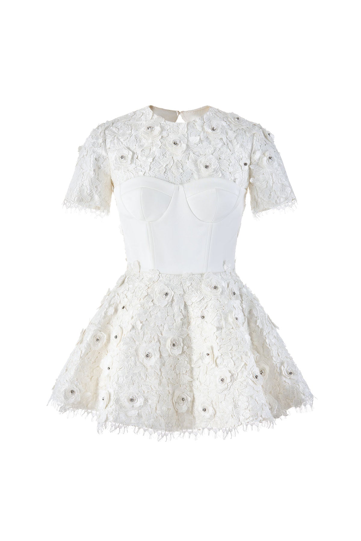 Lilian Applique Mini Dress - MEAN BLVD