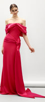Lilium Off-Shoulder Maxi Dress - MEAN BLVD