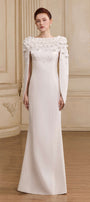 Lily Cape Sleeve Maxi Dress - MEAN BLVD