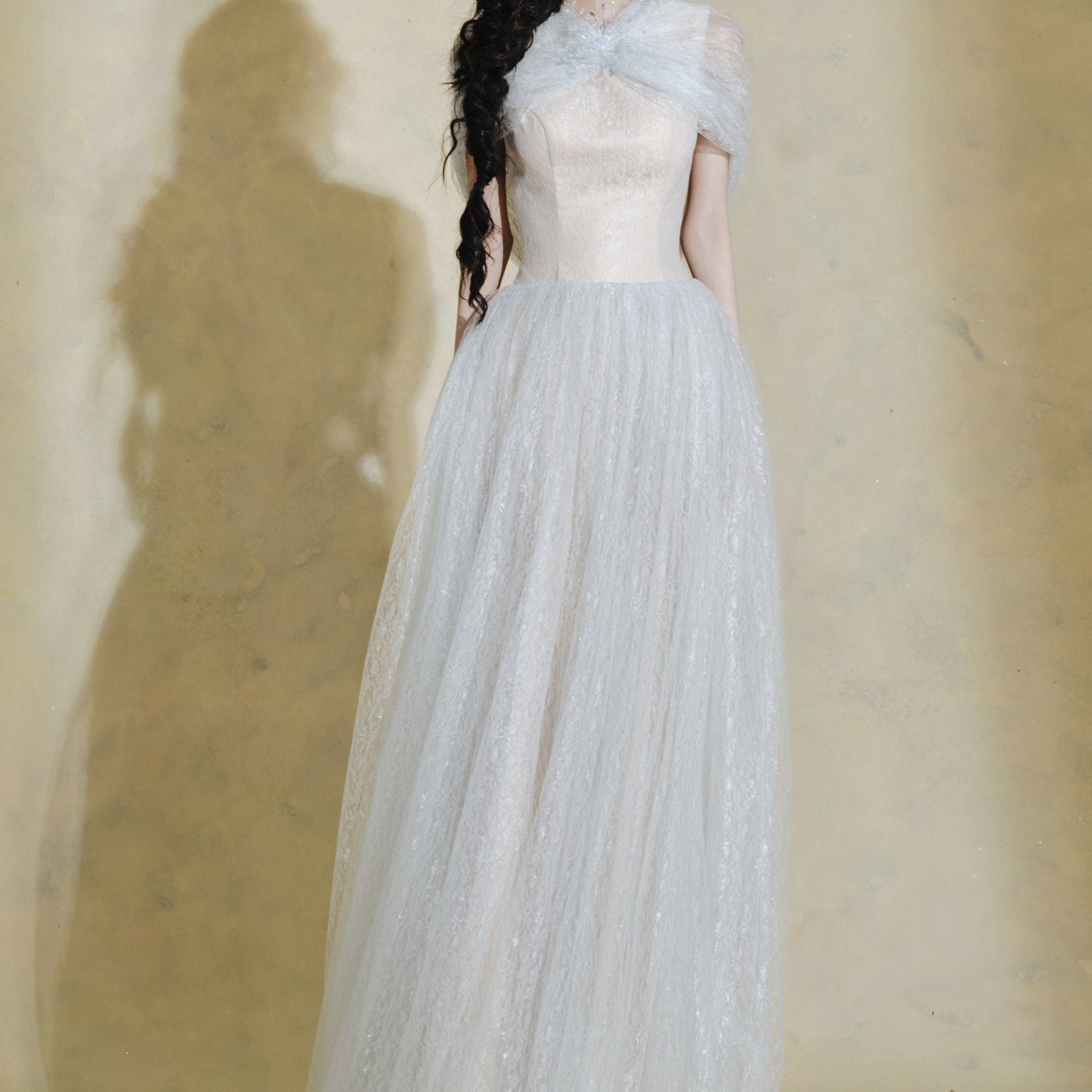Lina Cape Sleeve Maxi Dress - MEAN BLVD