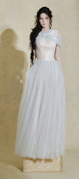 Lina Cape Sleeve Maxi Dress - MEAN BLVD