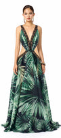Lina V-Neck Maxi Dress - MEAN BLVD