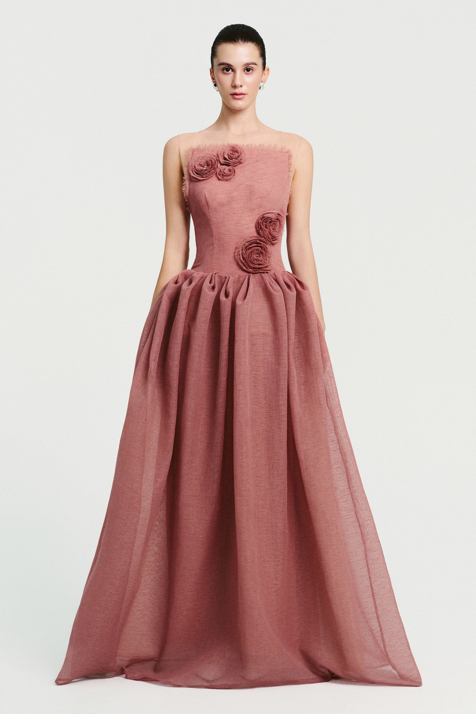 Linnea Ball Gown Maxi Dress - MEAN BLVD