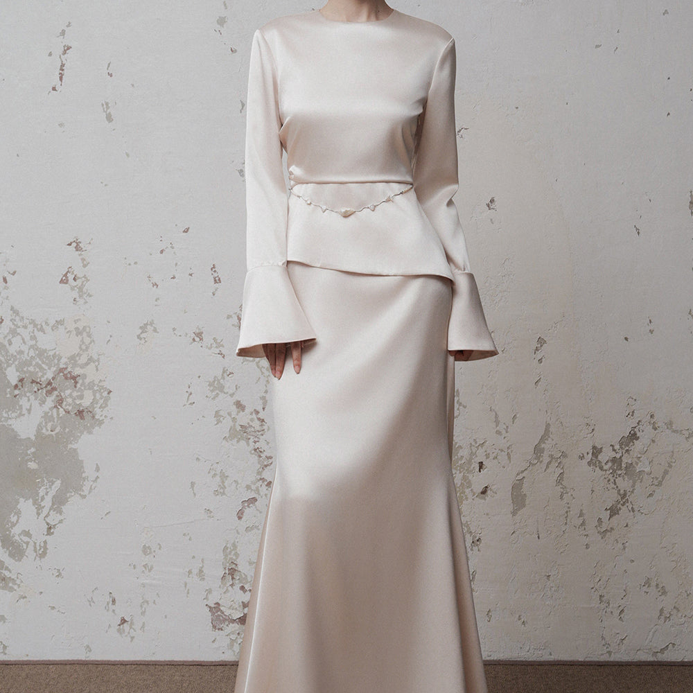 Lior Bell Sleeve Maxi Dress - MEAN BLVD