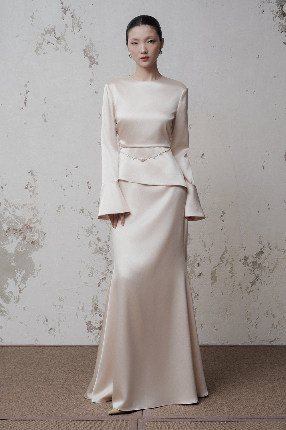 Lior Bell Sleeve Maxi Dress - MEAN BLVD