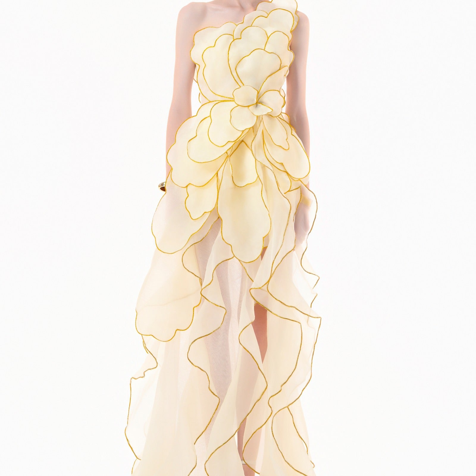 Liora One Shoulder Maxi Dress - MEAN BLVD