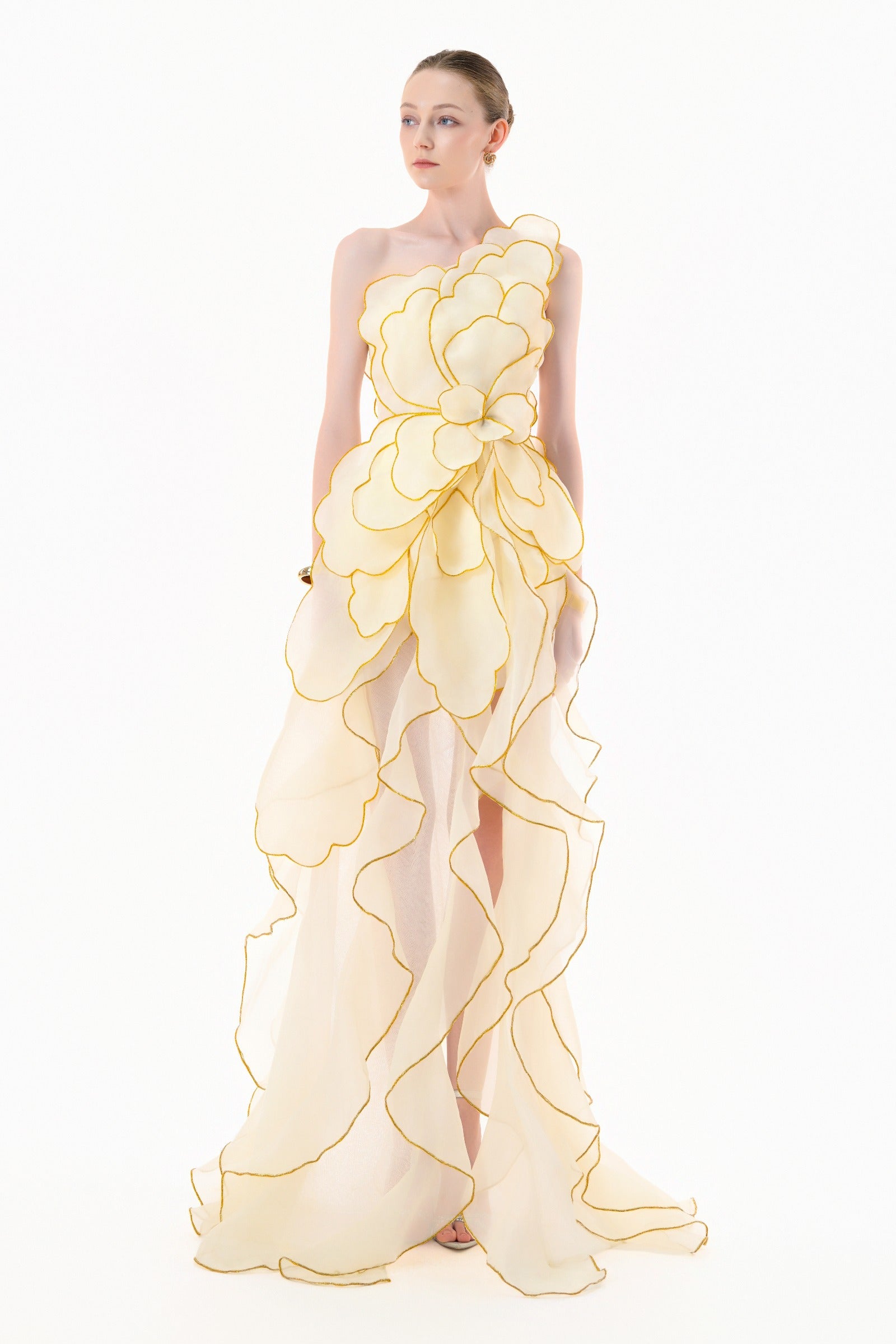 Liora One Shoulder Maxi Dress - MEAN BLVD