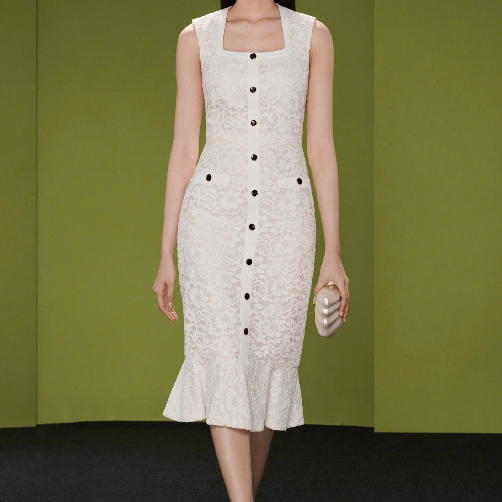 Liorine Mermaid Midi Dress - MEAN BLVD