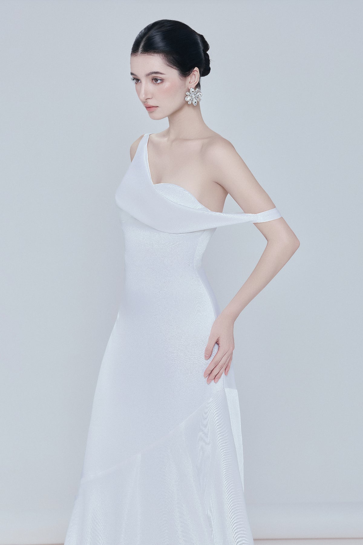 Liva One Shoulder Maxi Dress