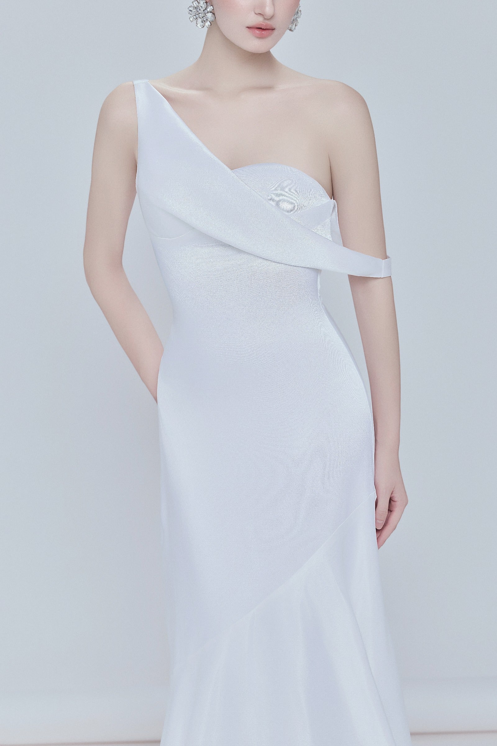 Liva One Shoulder Maxi Dress