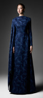 Lointain Cape Sleeve Maxi Dress - MEAN BLVD
