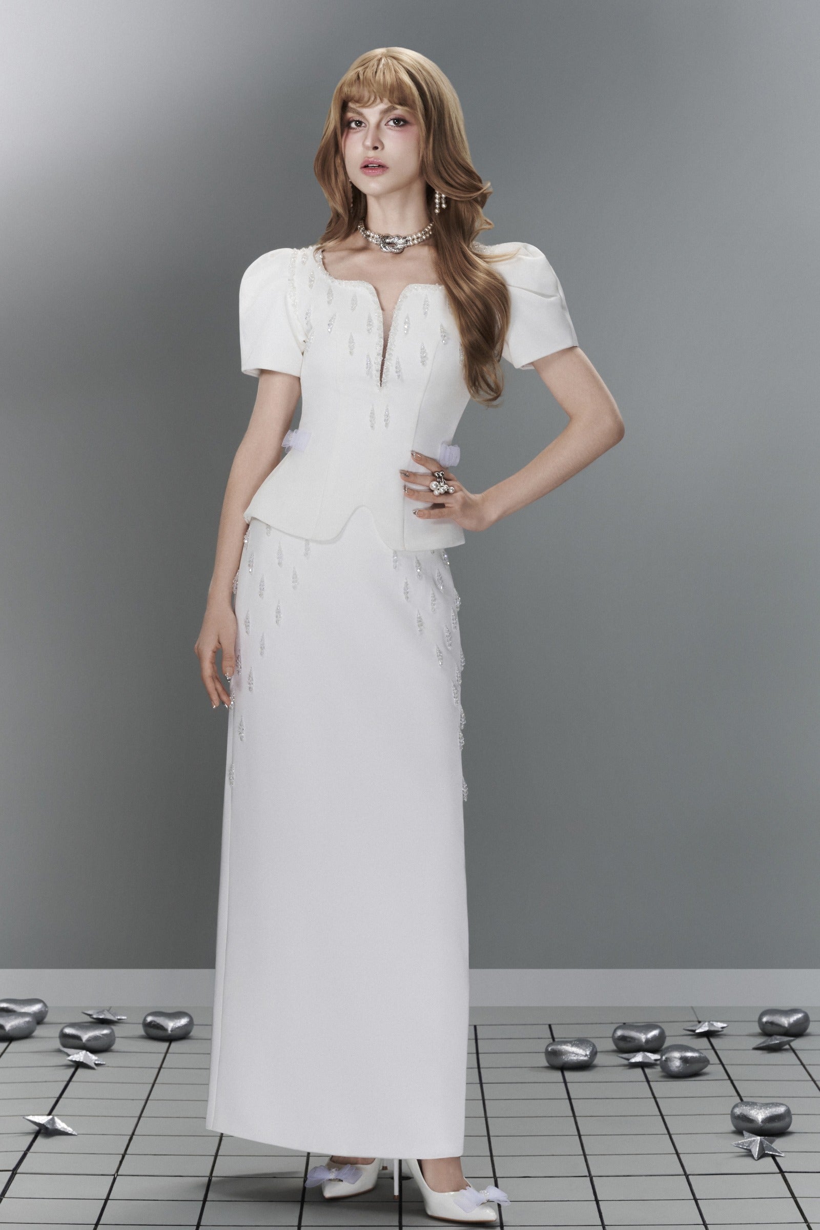 Veyra Puff Sleeve Top