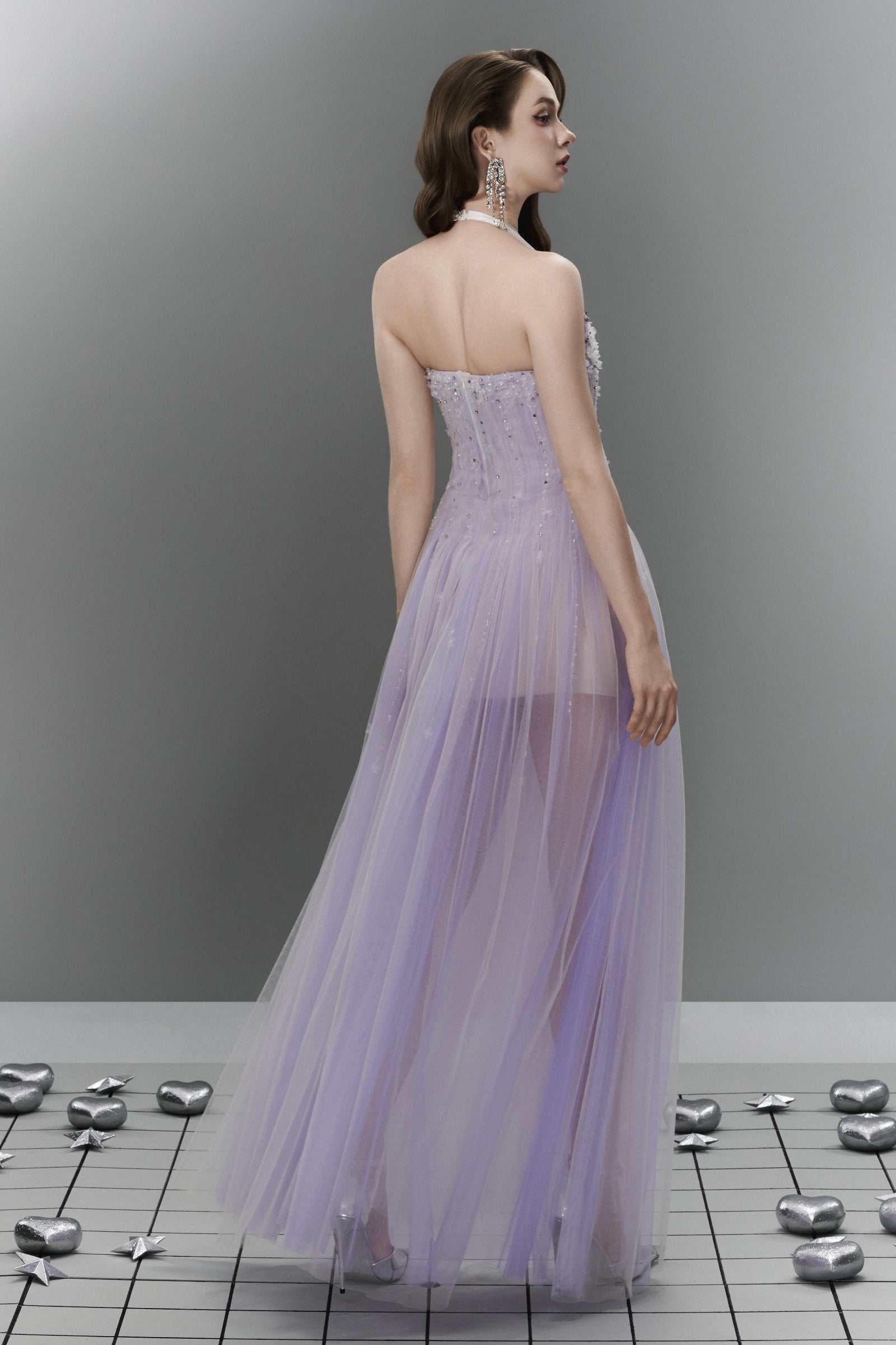 Liora Halter Maxi Dress