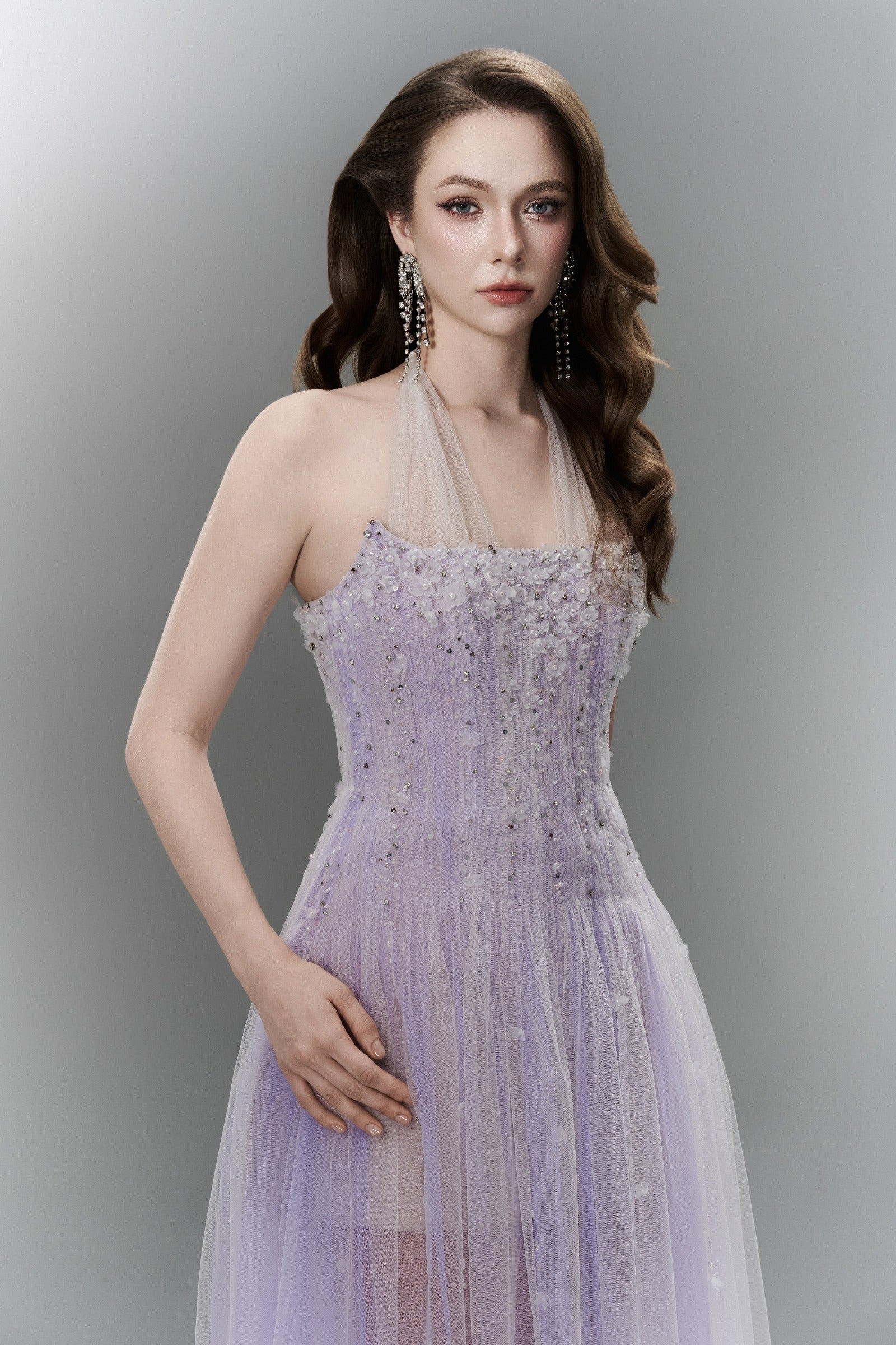Liora Halter Maxi Dress