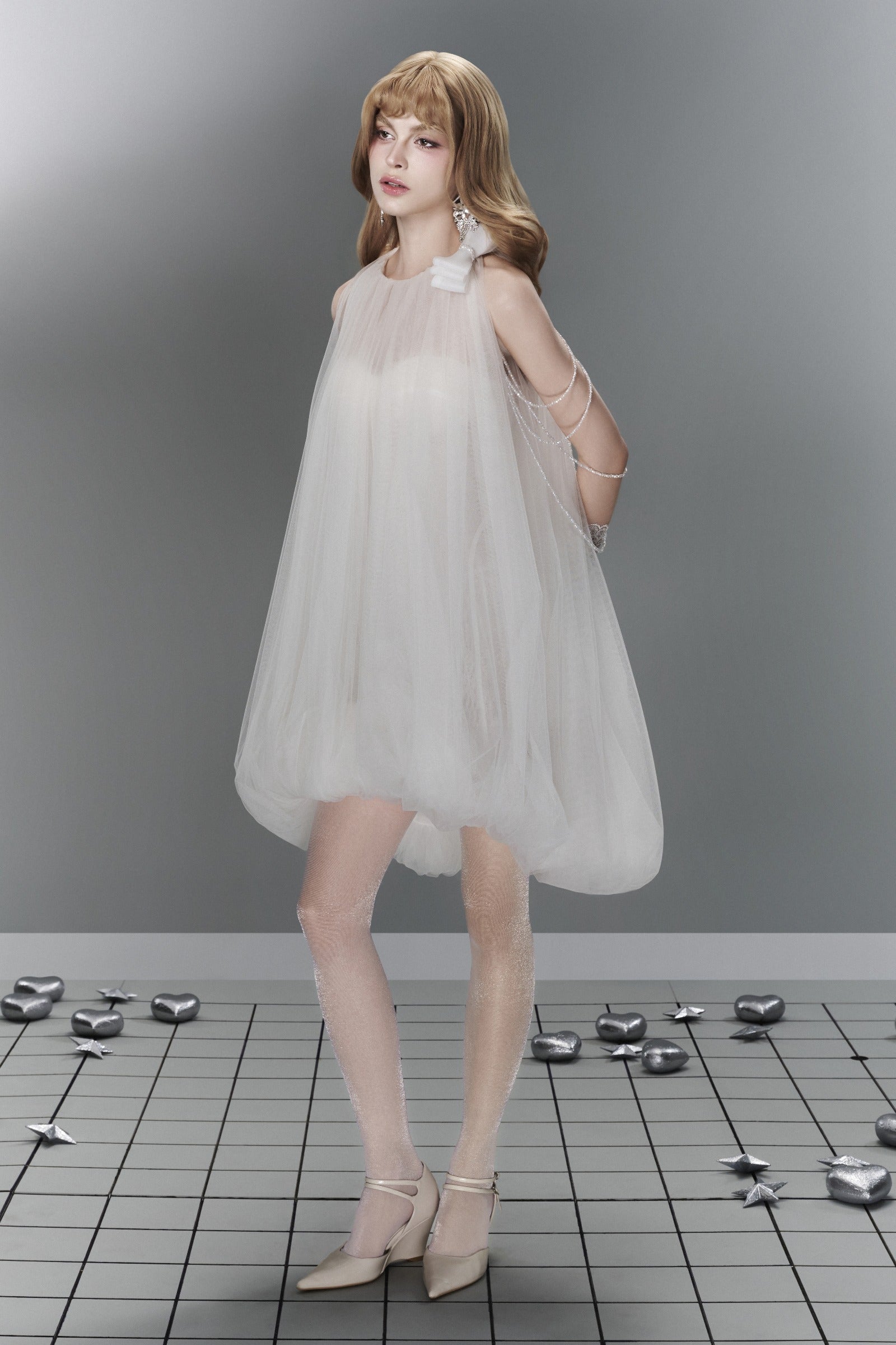 Odette Bubble Mini Dress