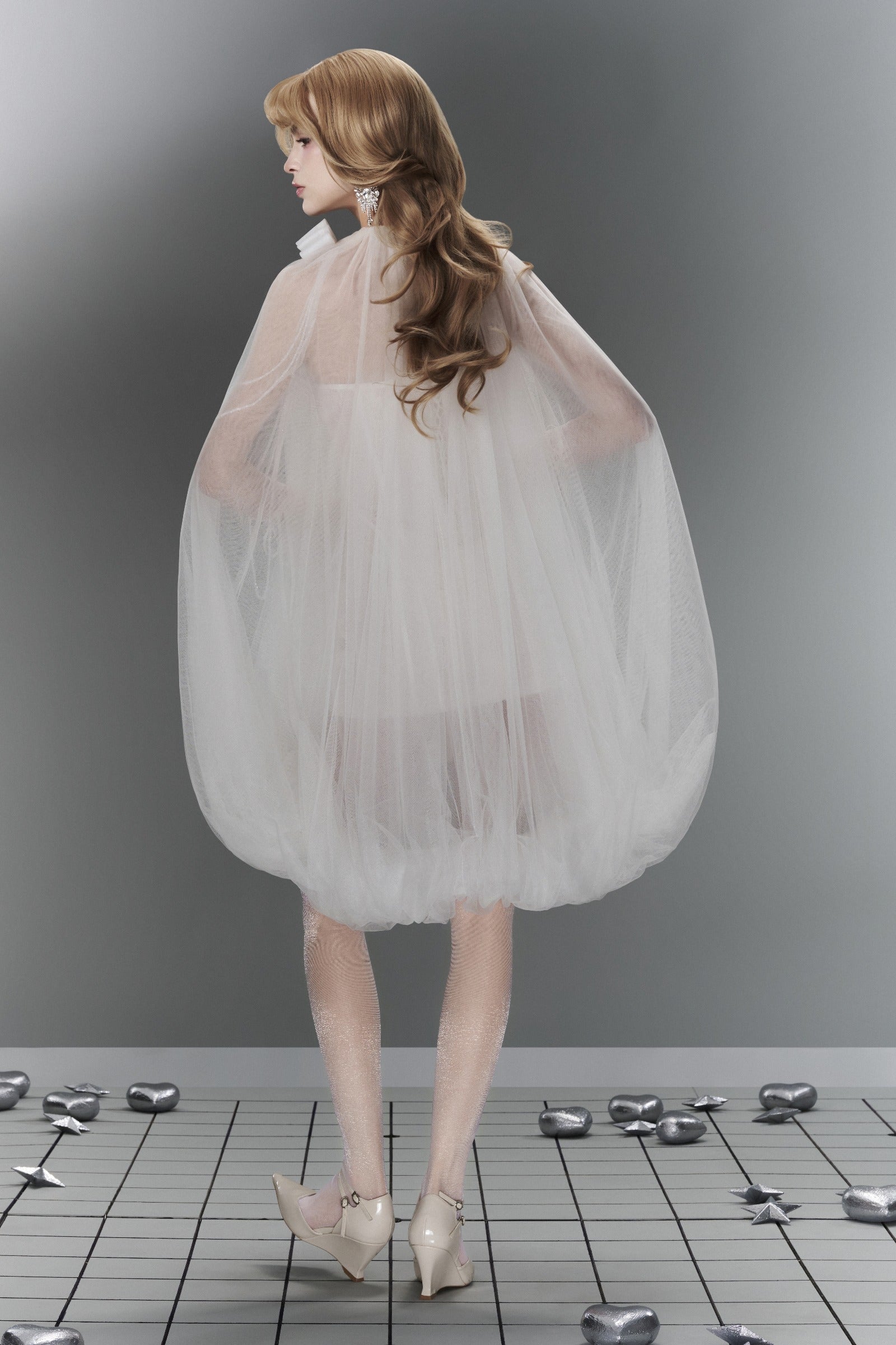 Odette Bubble Mini Dress