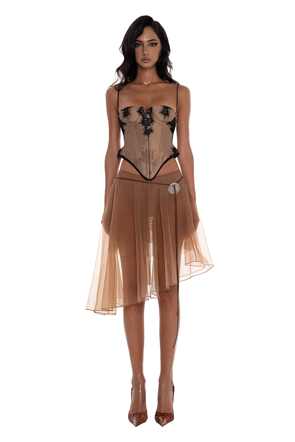 Lou Taffeta Top - MEAN BLVD