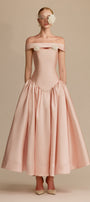 Lucent Off-Shoulder Maxi Dress - MEAN BLVD