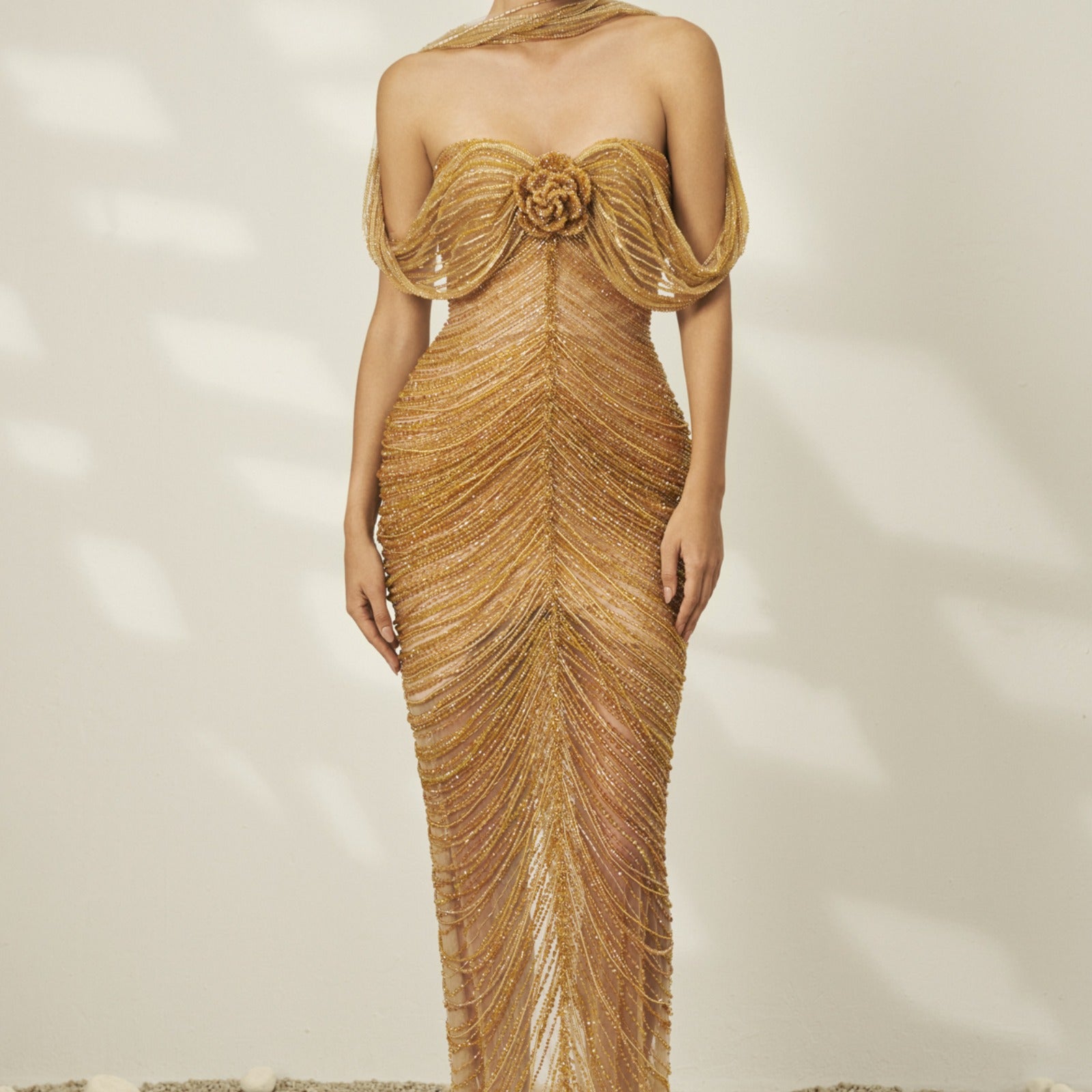 Luia Applique Maxi Dress - MEAN BLVD