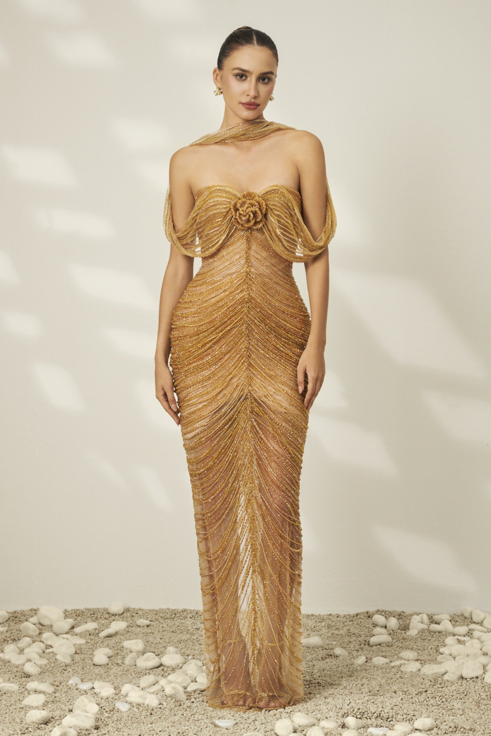 Luia Applique Maxi Dress - MEAN BLVD