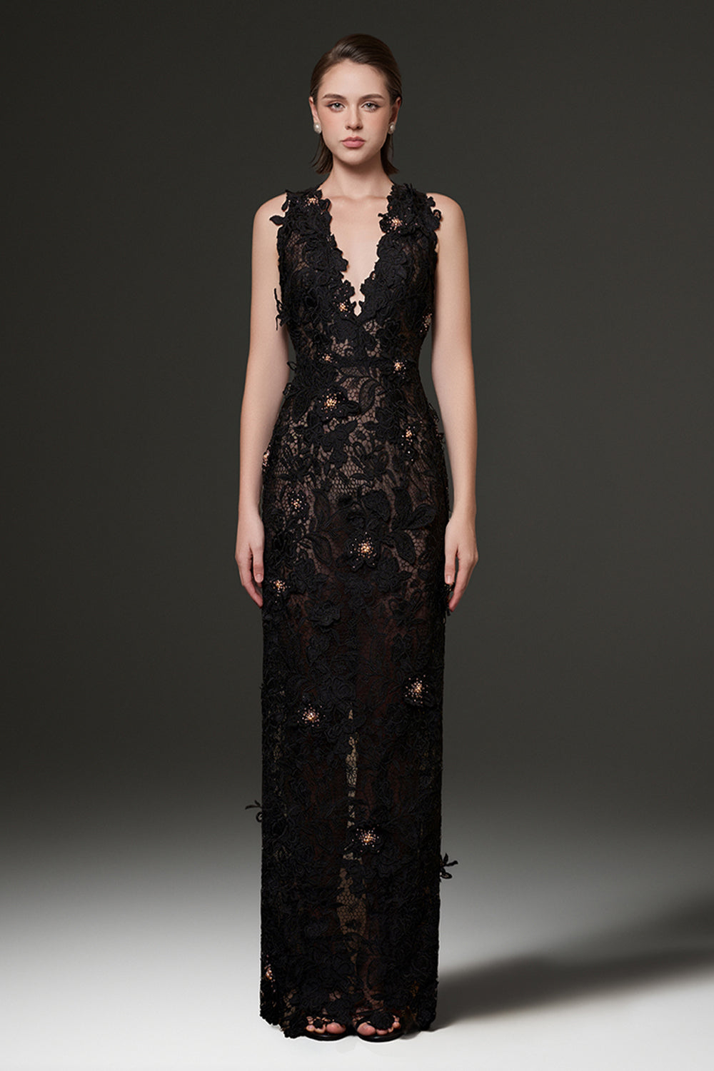 Lumea V-Neck Maxi Dress - MEAN BLVD